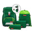 StepbyStep BASIS Schulranzen-Set Green Graphics 4-teilig