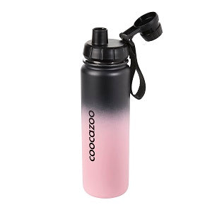 Coocazoo Isolierte Edelstahl-Trinkflasche Gradient Rose