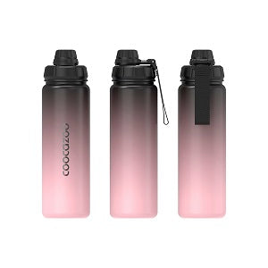 Coocazoo Isolierte Edelstahl-Trinkflasche Gradient Rose