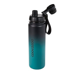 Coocazoo Isolierte Edelstahl-Trinkflasche Gradient Teal