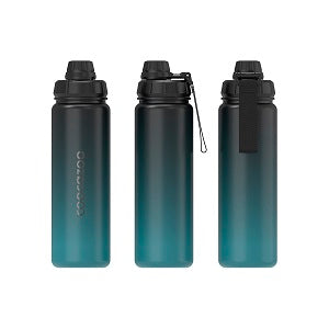 Coocazoo Isolierte Edelstahl-Trinkflasche Gradient Teal
