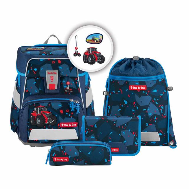 Step by Step SPACE Schulranzen-Set Tractor Freddy 5-teilig