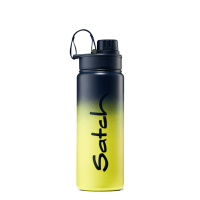 satchTrinkflasche Alu Blue Graffiti