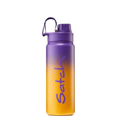 satch Trinkflasche Alu Purple Graffiti
