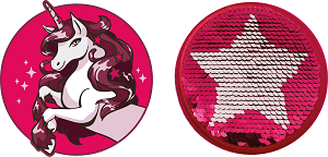 Schneiders Patches Girls Horse + Sequin Star