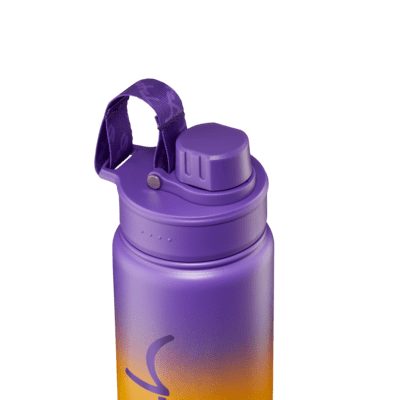 satch Trinkflasche Alu Purple Graffiti