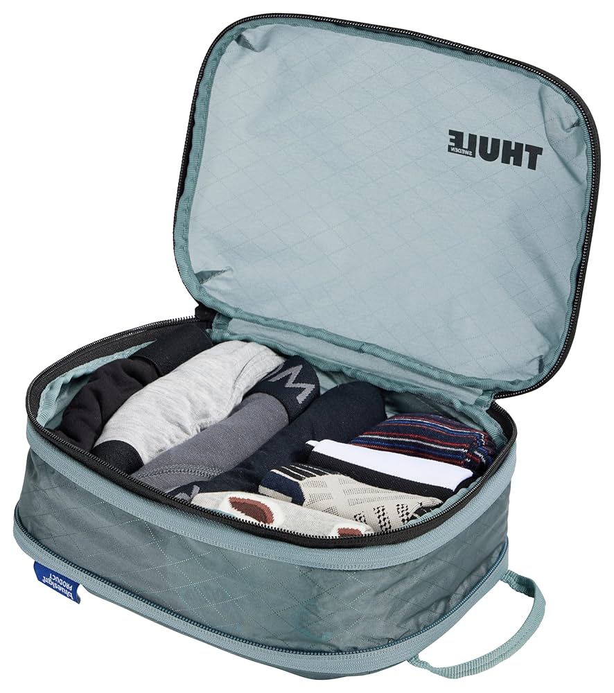 Thule compression packing cube pond grey mittel