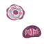 DerDieDas Wechselbuttons 2tlg Sweet Sprinkles