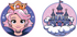 Schneiders Patches Girls Princess + Castle