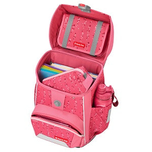 StepbyStep BASIS Schulranzen-Set Pink Bubbles 4-teilig