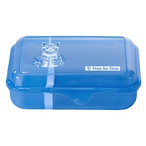 StepbyStep Lunchbox Cat Lilly Blau