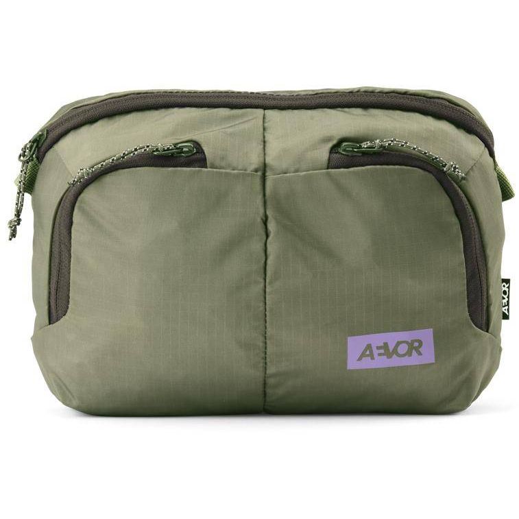 AEVOR Sacoche Bag Green Ripstop Violett