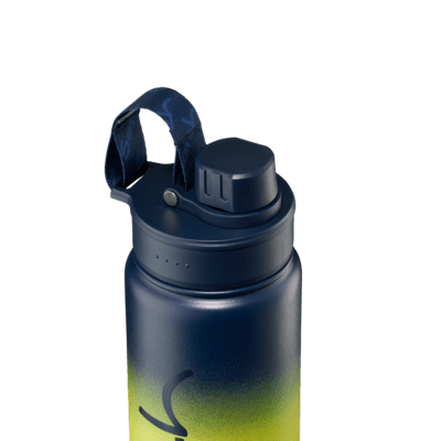 satchTrinkflasche Alu Blue Graffiti