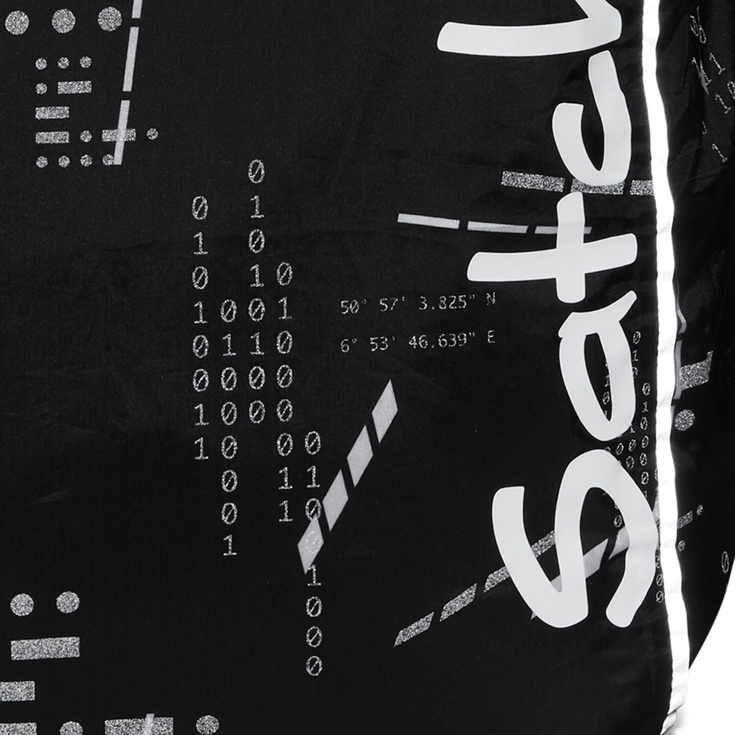 satch Raincape, black, reflective, , Ninja Matrix
