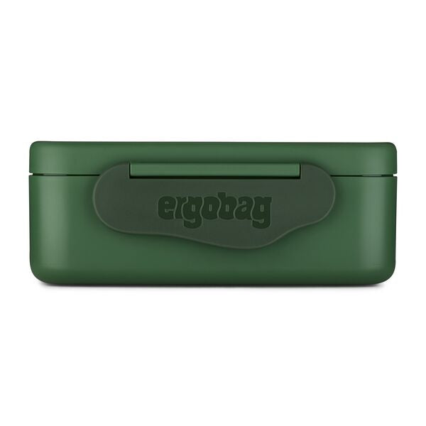 ergobag Kunststoff-Brotdosen Dino dunkelgrün