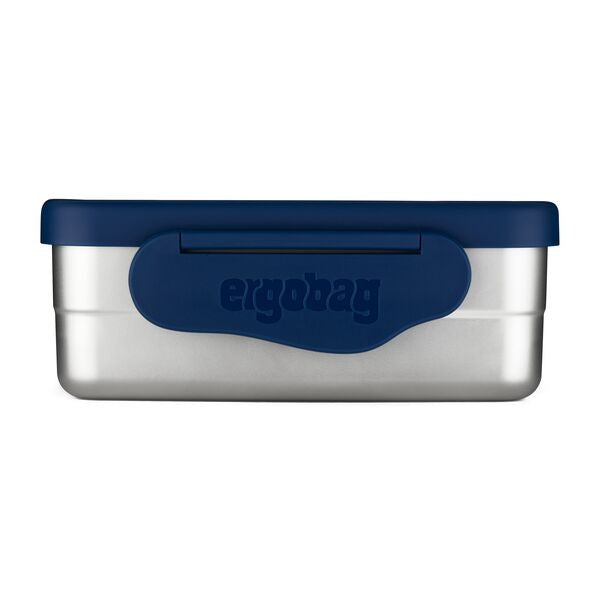 ergobag Edelstahl-Brotdosen Blau blau