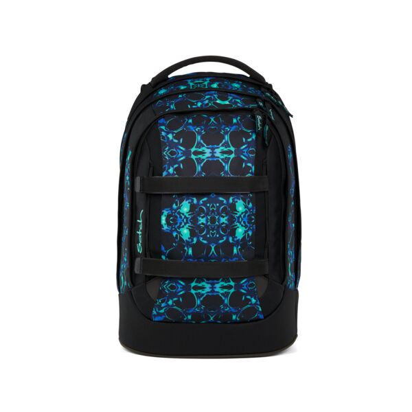 satch pack Schulrucksack Einzeln Caleido Blue