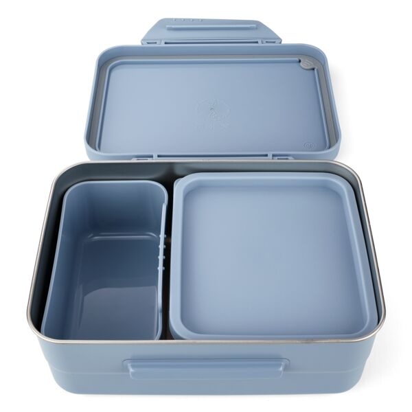 satch Nordic Light Blue Edelstahl Brotdose