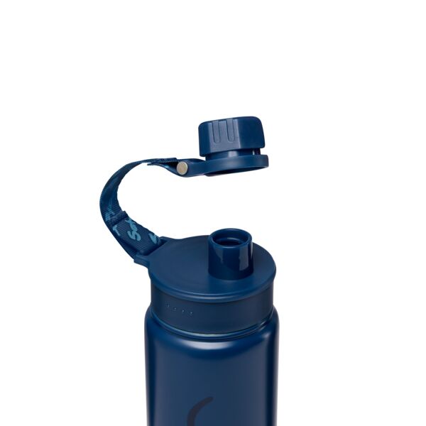 satchTrinkflasche Alu Blue