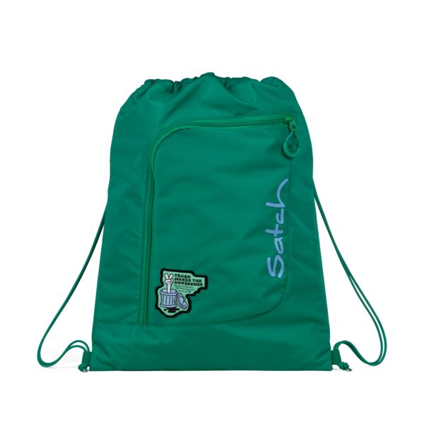 satch Pack Schulrucksack Set Fearless Green