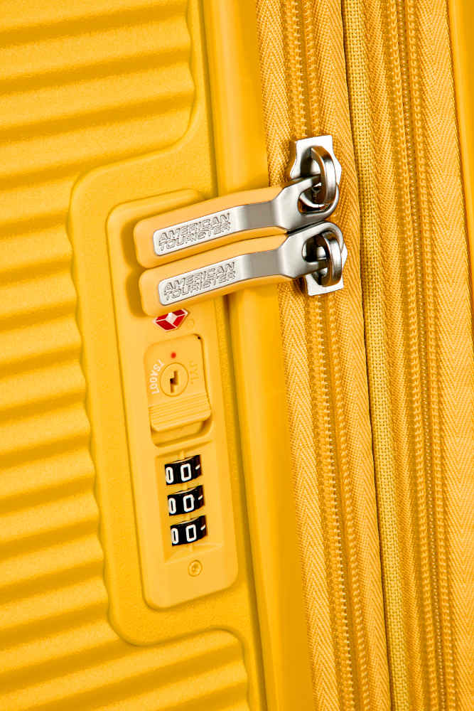 American Tourister SOUNDBOX SPINNER 77/28 TSA EXP GOLD.YEL.